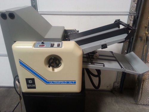 Baum 714 XLT air feed paper folder