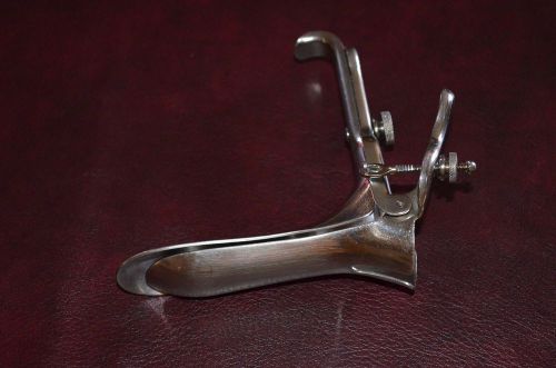 Vintage Medical Misdom Frank Vaginal Speculum STAINLESS