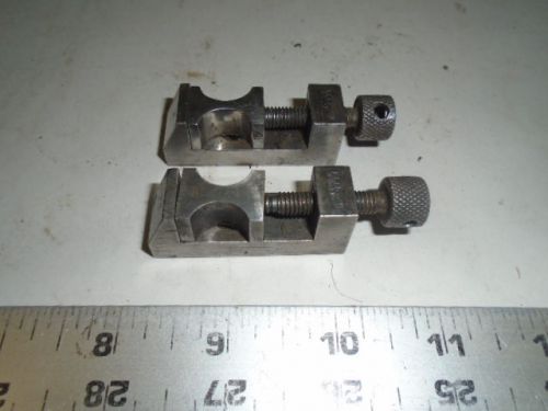 MACHINIST TOOLS LATHE Machinist 2 RARE Starrett MICRO Small Vise s for Set Up