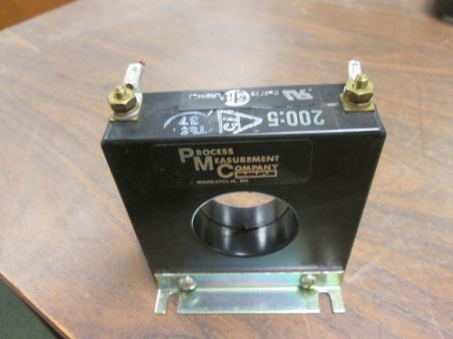 PMC Current Transformer 5 SHT-201 Ratio 200:5A 600V 50-400Hz 10KV BIL Used