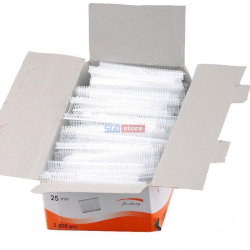 5000 Pcs Label Price Tagging Tag Gun Barbs Fastener Pin 25mm