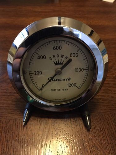 Crown Grecoach Booster Pump Gauge