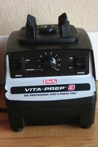 VITA-MIX VITA-PREP 3 The Professional Chef&#039;s 10-SPEED BLENDER #1005 BASE ONLY!