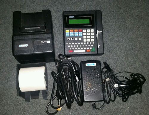 Hypercom P7-40P receipt printer,and Hypercom T7p Credit card Terminal reader set