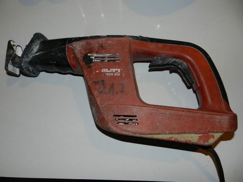 HILTI WSR 900 RECIPROCATING SAW VERY GOOD CONDITION WSR900 Cut Blade Tool