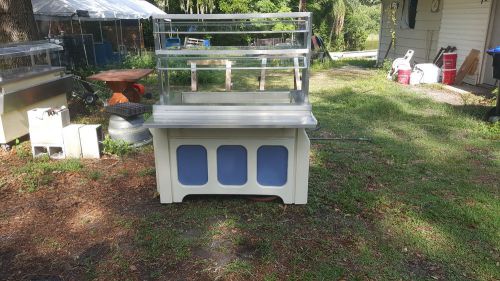 Stainless Steel Mobil Salad Bar