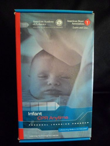 American Heartt Association Pediatics Infant CPR Anytime Learning Manikin Kit
