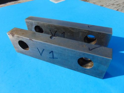 FACTORY KURT VICE JAWS HARDENED + GROUND 6&#034; WIDTH Steel Vice Jaws