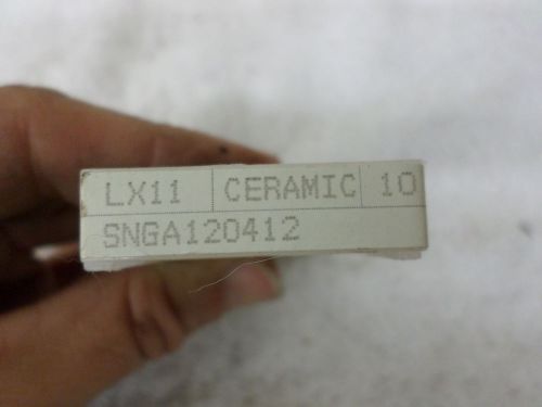 Toshiba Tungaloy SNGA120412 Ceramic Insert