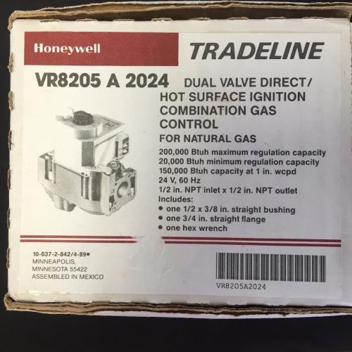 Honeywell Valve VR8205A2024 Gas Control New HVAC Parts