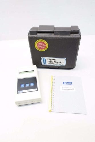 New alltech associates 4700 digital flow check meter d529466 for sale