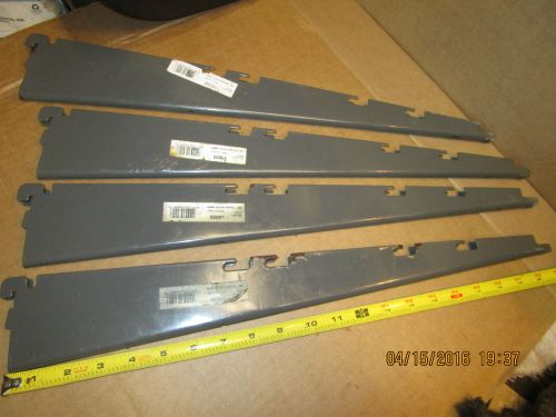 lot of 4 vintage hard to find 20&#034; industrial Tough Stuff shelf brackets Canada