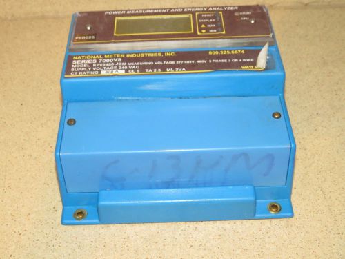 WATT WATCHER POWER MEASUREMENT/ENERGY ANALYZER SERIES 7000V8 -K7V8480-JCM (W2)