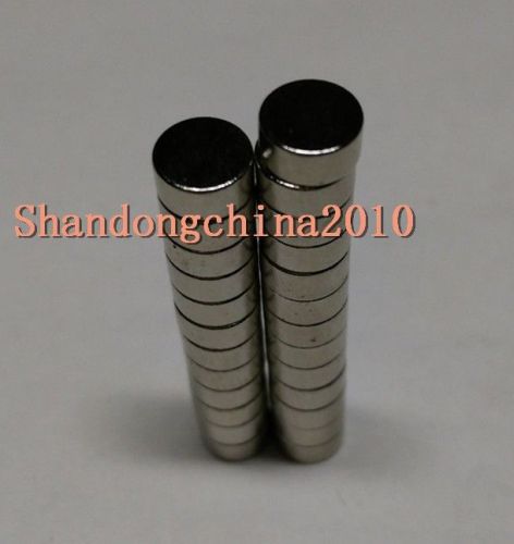 50pcs Neodymium Disc Mini 6X4mm Rare Earth N35 Strong Magnets