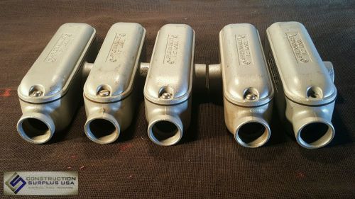 Appleton Bt150-A 1-1/2 Al T Mogul Unilet  NEW Unused -- No Box    Lot of 5