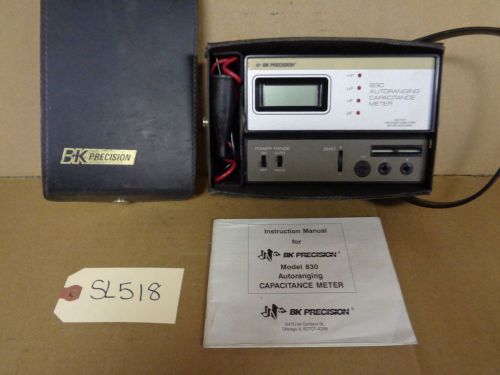 BK PRECISION 830 AUTORANGING CAPACITANCE METER - SL518