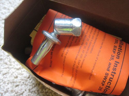 Sammys x-press, 3/8&#034; rod anchor, pipe hanger, 8295922, sxp 35, min 16 ga, box 25 for sale