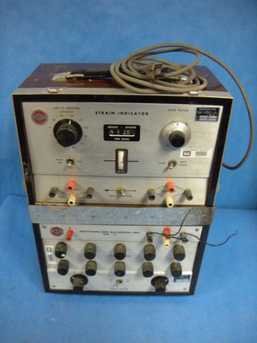 BLH Baldwin Lima 120-A SR-4 Strain Indicator 225 Switching Balancing Unit