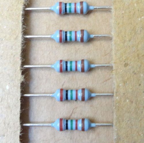 100 pcs 18.7  (18R7) ohms metal film resistors, 14W, 1%