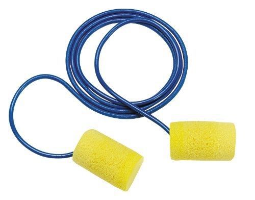 3M E-A-R Classic Corded Earplugs 310-1080, in Poly Bag