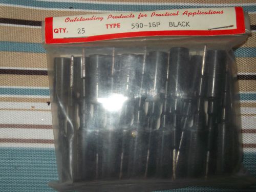 590-16P AIR-O-TRONICS - QTY 25 - BLACK FLEXIBLE TEST CONNECTOR