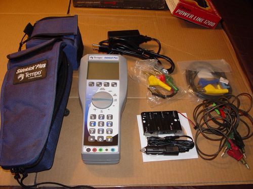 TEMPO SIDEKICK PLUS DIGITAL STRESS LEAKAGE TELECOM TEST SET 1155-5002