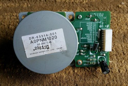 Konica minolta bizhub 1200p copy motor  DR-63314-001 A0PNM1020 24V DC 1.4 AMP