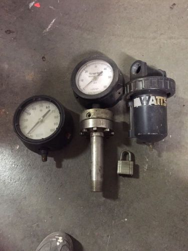 Watts Seperator Trerica Air Pressure Guage Ashcroft Guage Large Industrial Lot