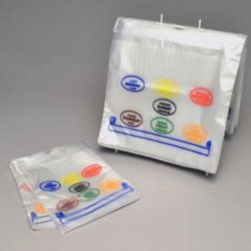 Elkay Plastics PCAD6507 Portion Control Saddle Pack Bags Printed All Days, 6 1/2