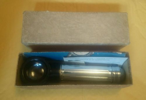 Vintage e.w. pike flash-o-lens magnifier flashlight usa model: 7x battery for sale