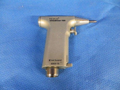 Zimmer Hall 5053-13 Wiredriver 100 Surgical Handpiece