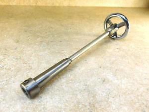 ATLAS 618 CRAFTSMAN 6&#034; LATHE DRAWBAR &amp; MT2 END MILL ARBOR FOR MILLING ATTACHMENT