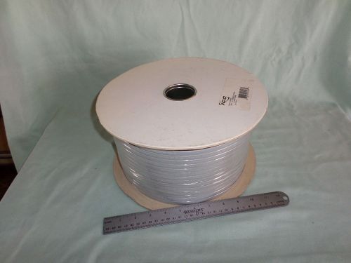 (0313) ICC ITEM# 1C1000S8SU FLAT CORDAGE 1K FT REEL, SILVER SATIN 26AWG