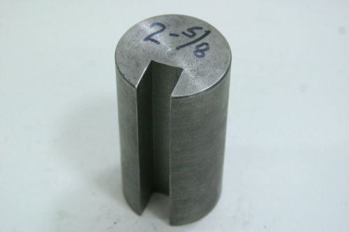 Keyway Broach Bushing 2-5/8&#034; Dia. 3/4&#034; slot .897 Deep 5&#034; OAL