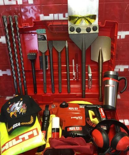 HILTI TE 60, L@@K, GREAT CONDITION, HARD CASE, FREE COFFE MUG, STRONG, FAST SHIP