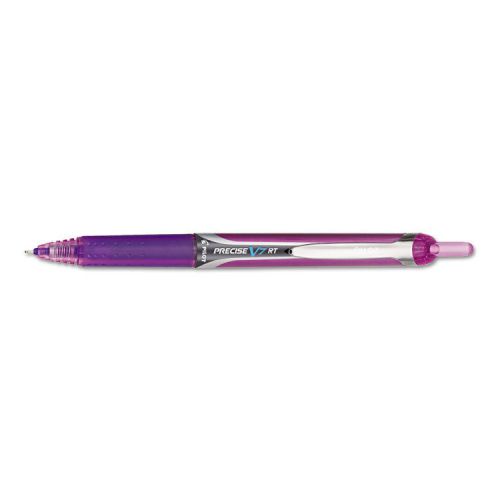 &#034;pilot precise v7rt retractable roller ball pen, purple ink, .7mm&#034; for sale
