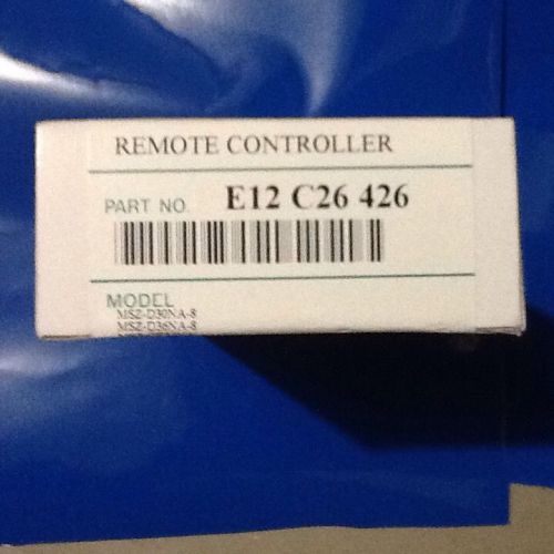 Mitsubishi E12C26426 - Remote For MSZ-A/MSZ-D/MSZ-GE Units