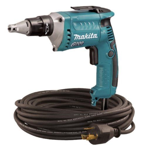 Makita FS6200TP 6000 RPM Drywall Screwdriver with 50 foot Twist Lock Cord New