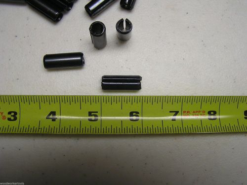 100 Pieces 3/8 Inch X 1 Inch Spring Steel Roll Pin (.375&#034;X 1&#034; ) Fastener 0501