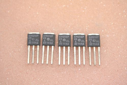 lot of 5 SILICONIX SMU10P05 P-CHANNEL TRANSISTORS