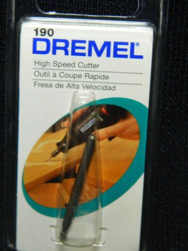 BRAND NEW Dremel 190 1/8&#034; High Speed Cutter Use On Wood, Plastics, &amp; Soft Metal