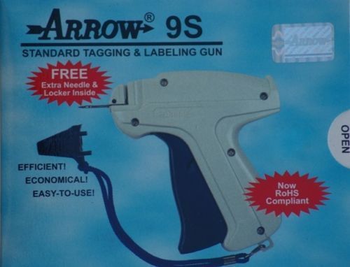 Arrow Price Tag Gun Extra Needle 1000 50mm GREEN Barbs Clothing Tagging Attacher