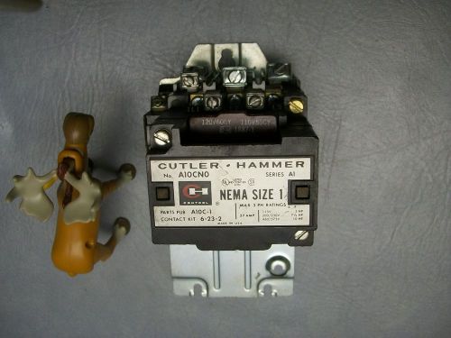 A10CN0 A10CNO Cutler Hammer Size 1 Starter 120V - No Overload