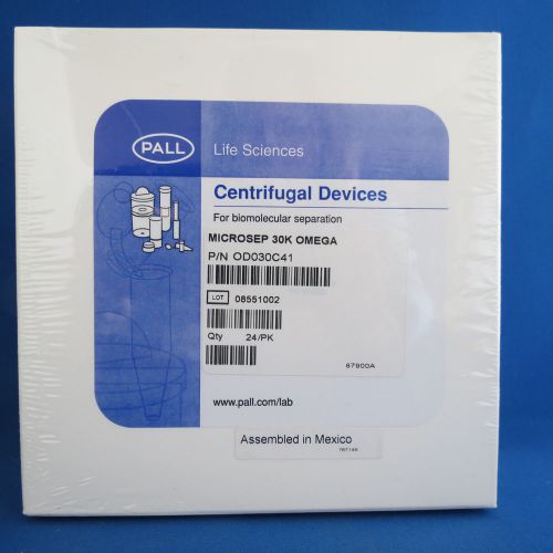 PALL Microsep Centrifugal Device Omega Membrane 30K MWCO OD030C41