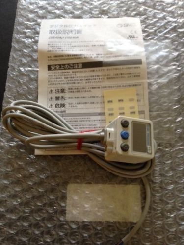 SMC ZSE40A-N01-T-P Digital Pressure/vacuum switch -new-