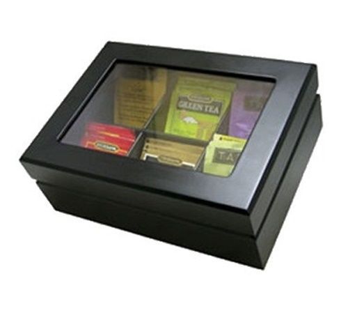 Update International TBC-6BK Tea Bag Chest matte finish - Case of 12