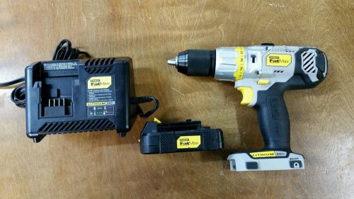 Stanley FatMax 20 Volt Lithium Cordless Hammer Drill