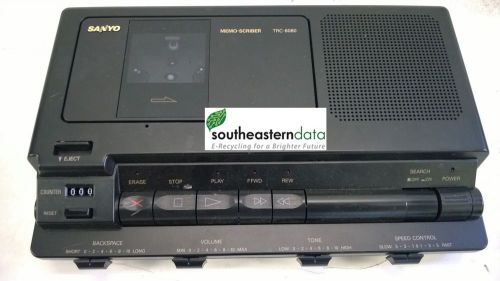 Sanyo TRC8080 Memo-Scriber Standard Cassette Transcriber