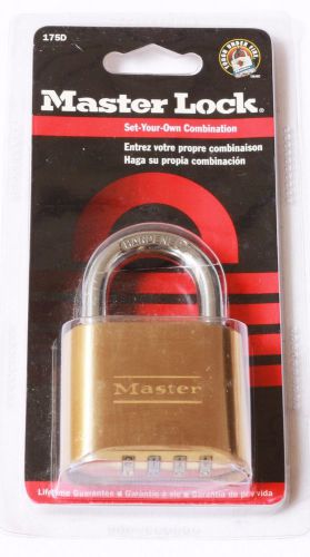 Master lock padlock combination lock model 175d for sale