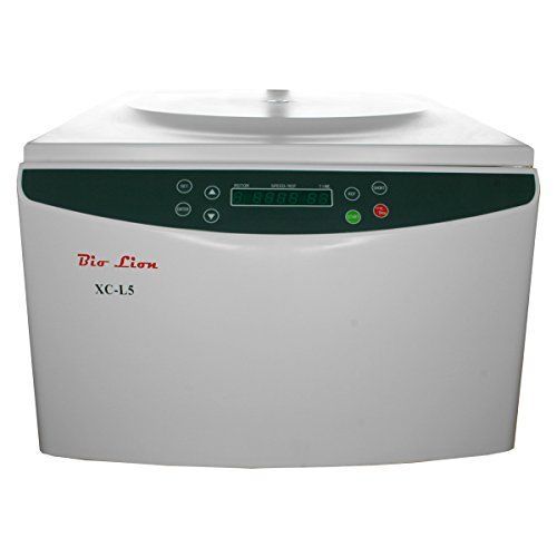 Bio Lion Centrifuge, XC-L5, 5000 rpm, 2,810 g maximum RCF, 8 x 50 ml swing-out r